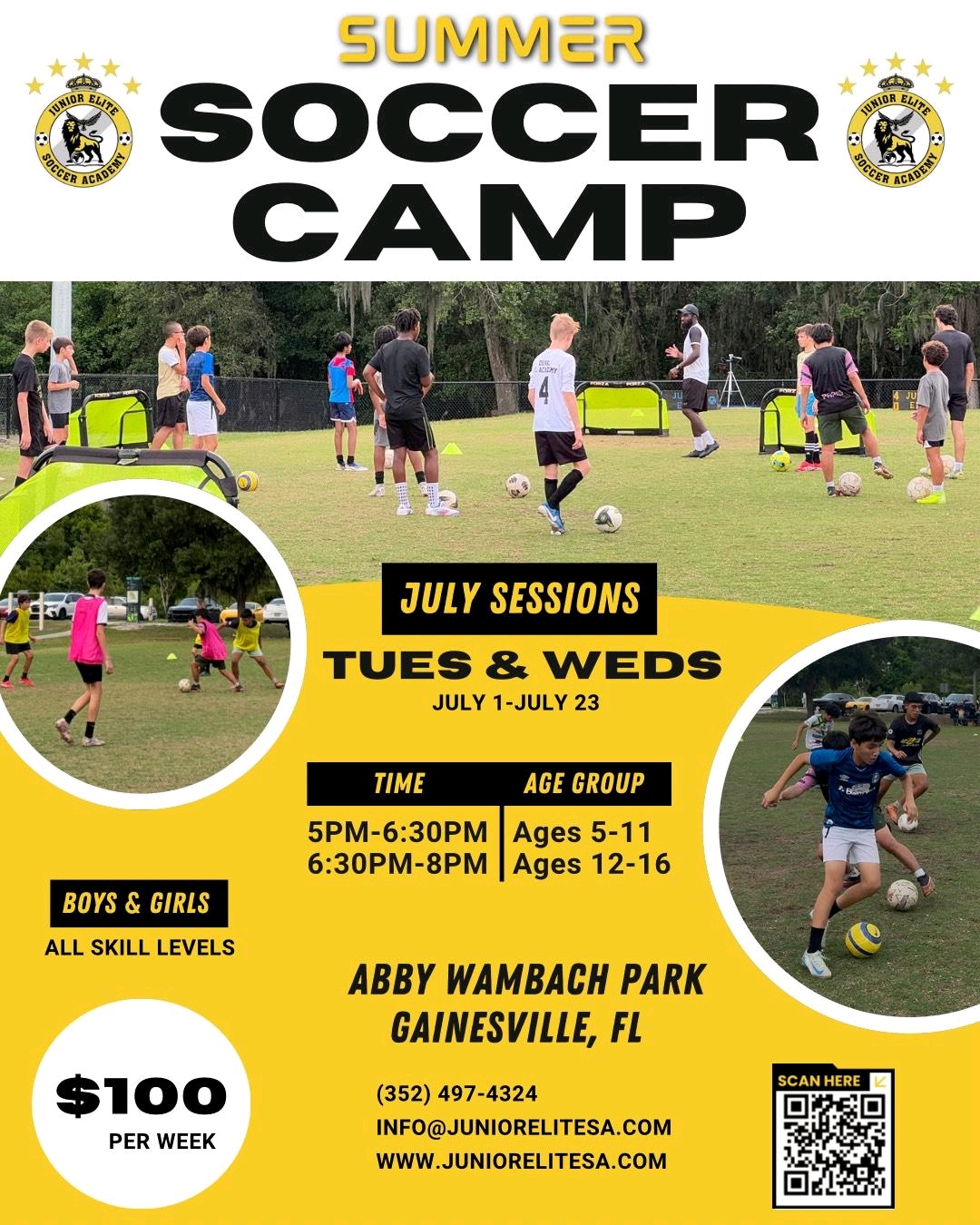 Jr. Elite Soccer Camp