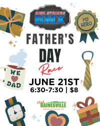 High Springs BMX | Fathers Day Race June 21st 6:30-7:30pm |  $8