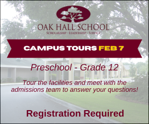 Oak Hall Saturday Tours