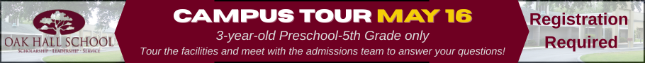 Oak Hall Saturday Tours