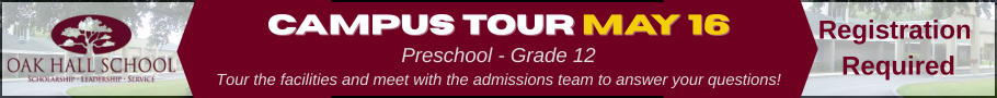 Oak Hall Saturday Tours