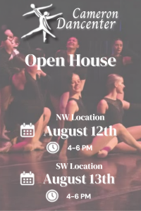 Cameron Dancenter Open Houses 2026
