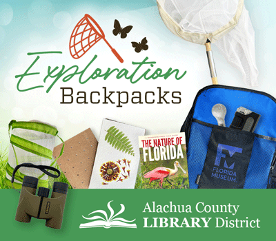 Alachua County Library Exploration Backpacks