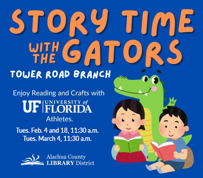 Alachua County Library Storytime with the Gators