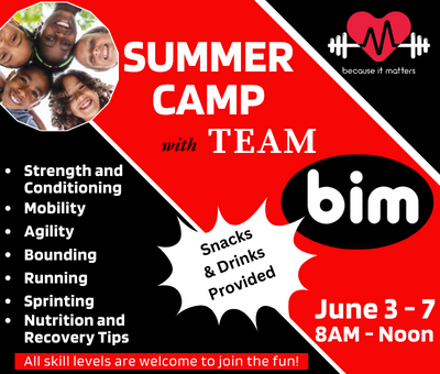 BIM Fitness Summer Camp