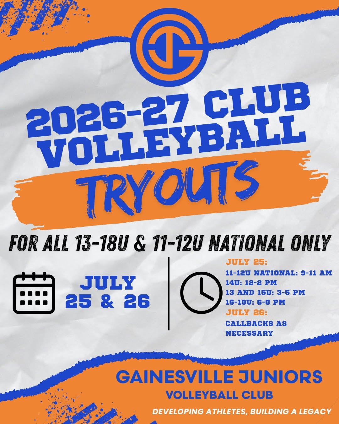 Gainesville Juniors Volleyball 