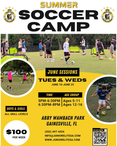 Jr. Elite Soccer Camp
