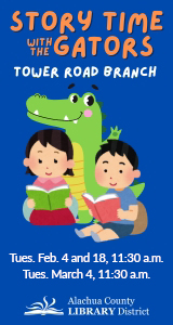 Alachua County Library Storytime with the Gators