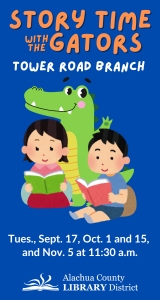 Alachua County Library Storytime with the Gators