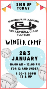 Gainesville Juniors Volleyball Holiday Camp