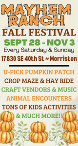 Mayhem Ranch Fall Festival