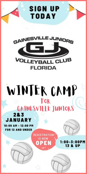 Gainesville Juniors Volleyball Winter Camp