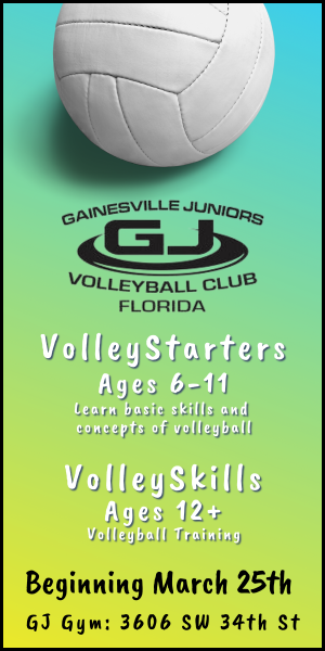 Gainesville Juniors Volleyball VolleyStarters and VolleySkills