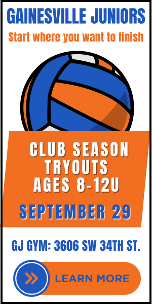 Gainesville Juniors Volleyball - Club Tryouts