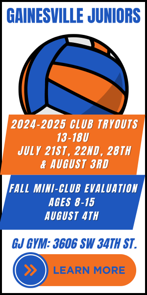 Gainesville Juniors Volleyball - Club Tryouts
