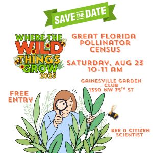 August 23, 2025 Pollinator Party at GGC 101-11 am