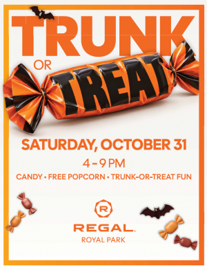 Regal Royal Park Trunk-or-Treat Flyer