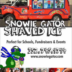 Snowie Gator Shaved Ice of Florida