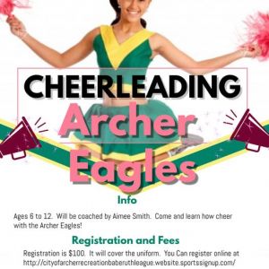City of Archer Recreation Youth Cheerleading