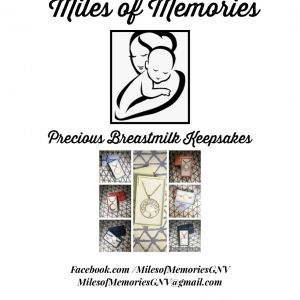 Miles of Memories - Precious Breastmilk Keepsakes