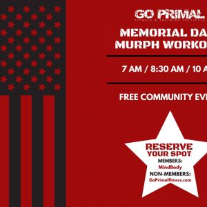 Go Primal Fitness and Training Institute: Memorial Day Murph