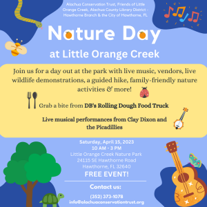Little Orange Creek Nature Day in May