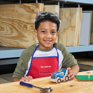 Lowe's Kids Workshop: Father's Day Lawn Mower Photo Holder