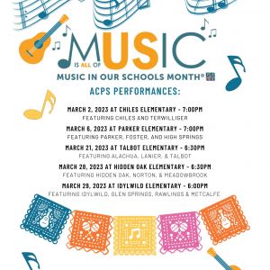 Alachua County Public Schools Music in Our Schools Month Performances