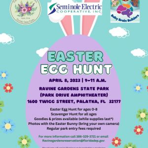 Ravine Gardens Easter Egg Hunt