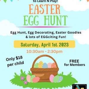 Learn N Play EGGciting Easter Event and Egg Hunt