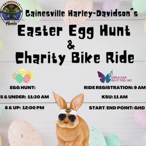 Gainesville Harley-Davidson Easter Egg Hunt and Charity Ride