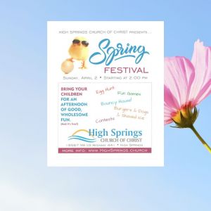 High Springs Church of Christ Spring Festival and Egg Hunt