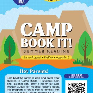 Pizza Hut Camp Book It Summer Reading
