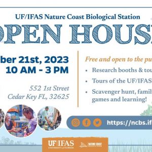 UF IFAS Nature Coast Biological Station Annual Open House