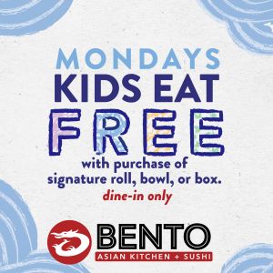 Bento Asian Kitchen and Sushi Free Kids Bowl