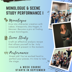 Coach Lena’s Monologue & Scene Study Performance I Course