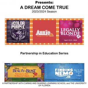 Star Center Youth Theatre & Caring and Sharing School and UF present Disney’s Beauty and the Beast