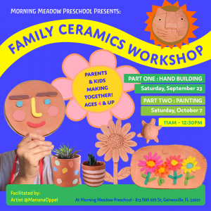 Joy Circle Arts - Family Ceramics Workshop