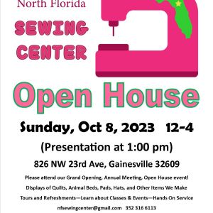 North Florida Sewing Center Grand Opening
