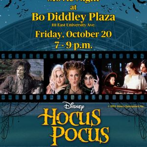 Bo Diddley Plaza Movie Night: Disney's Hocus Pocus