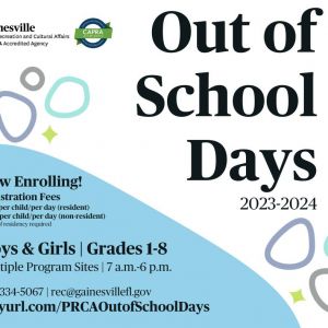 City of Gainesville- Kids Out of School Days