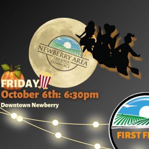 Newberry First Fridays Downtown: Free Movie In The Park- Hocus Pocus
