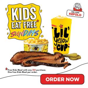 Dickey's Barbecue Pit Kids Eat Free