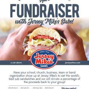 Jersey Mike's Subs Fundraising Spirit Nights