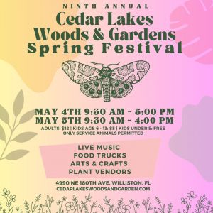 Cedar Lakes Woods and Gardens Spring Festival