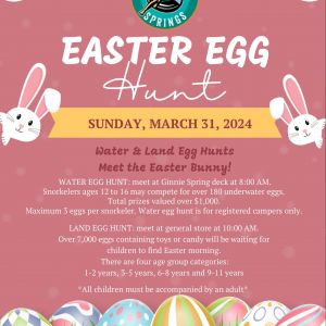 Ginnie Springs Easter Egg Hunt