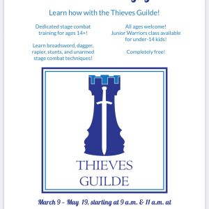 Thieves Guilde Spring Training Classes