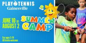 Play Tennis Gainesville Summer Camp