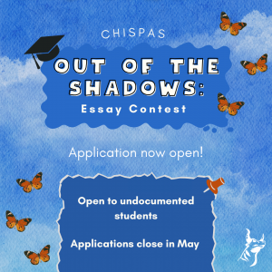 Chispas: Out of the Shadows Essay Contest