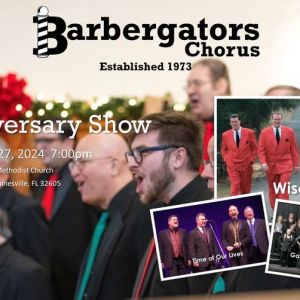 Barbergators Chorus 50th Anniversary Show